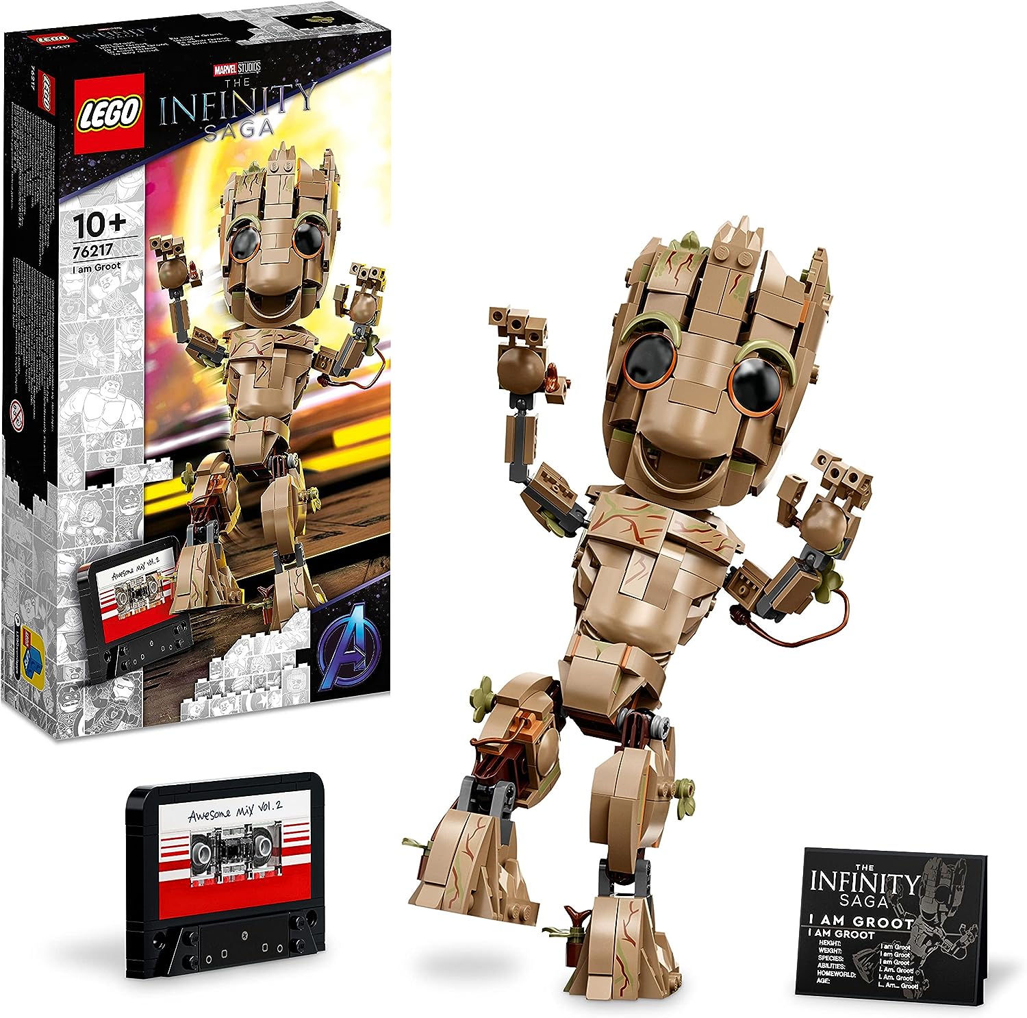 LEGO Marvel 76217 Super Heroes - Ich bin Groot, Neuware