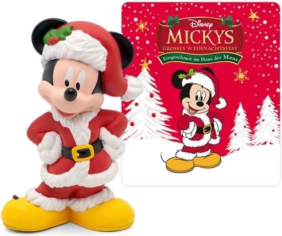 tonies Hörfigur für Toniebox, Disney - Mickys großes Weihnachtsfest, Hörspiel für Kinder ab 4 Jahren, Neuware