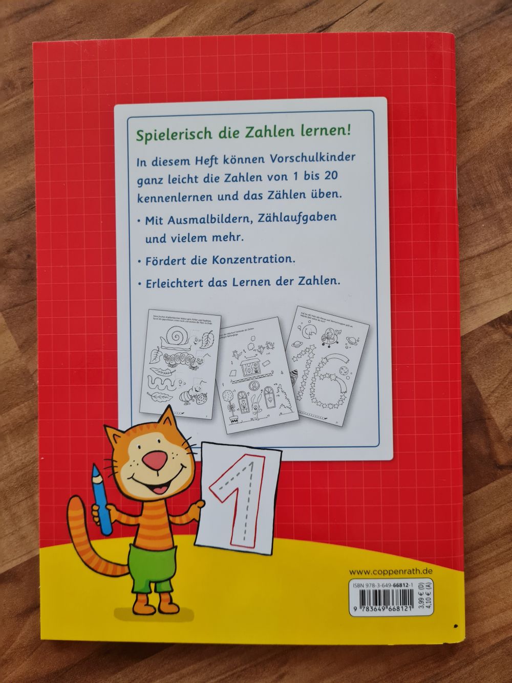 Erste Zahlen - Vorübungen zum Rechnen, Neuware