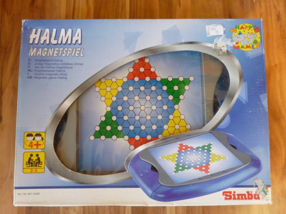 Halma Magnetspiel