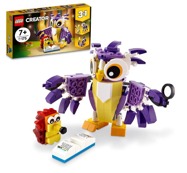 LEGO Creator 31125 Creator 3in1 Wald-Fabelwesen: Hase Eule Eichhörnchen, Neuware