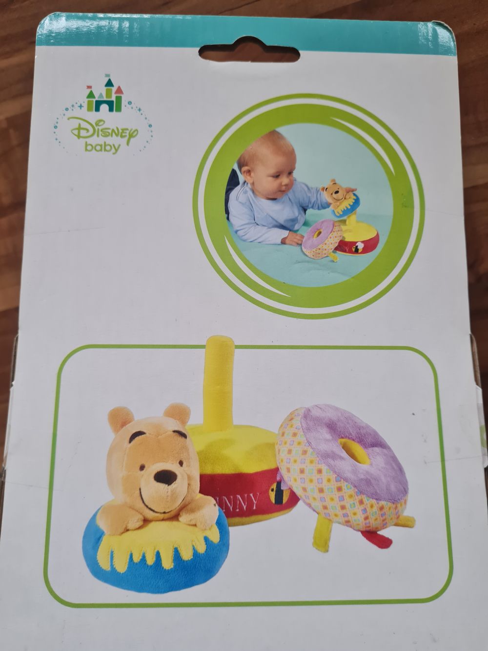 Plüschfigur "Disney Winnie The Pooh", Stapelpyramide, Neuware