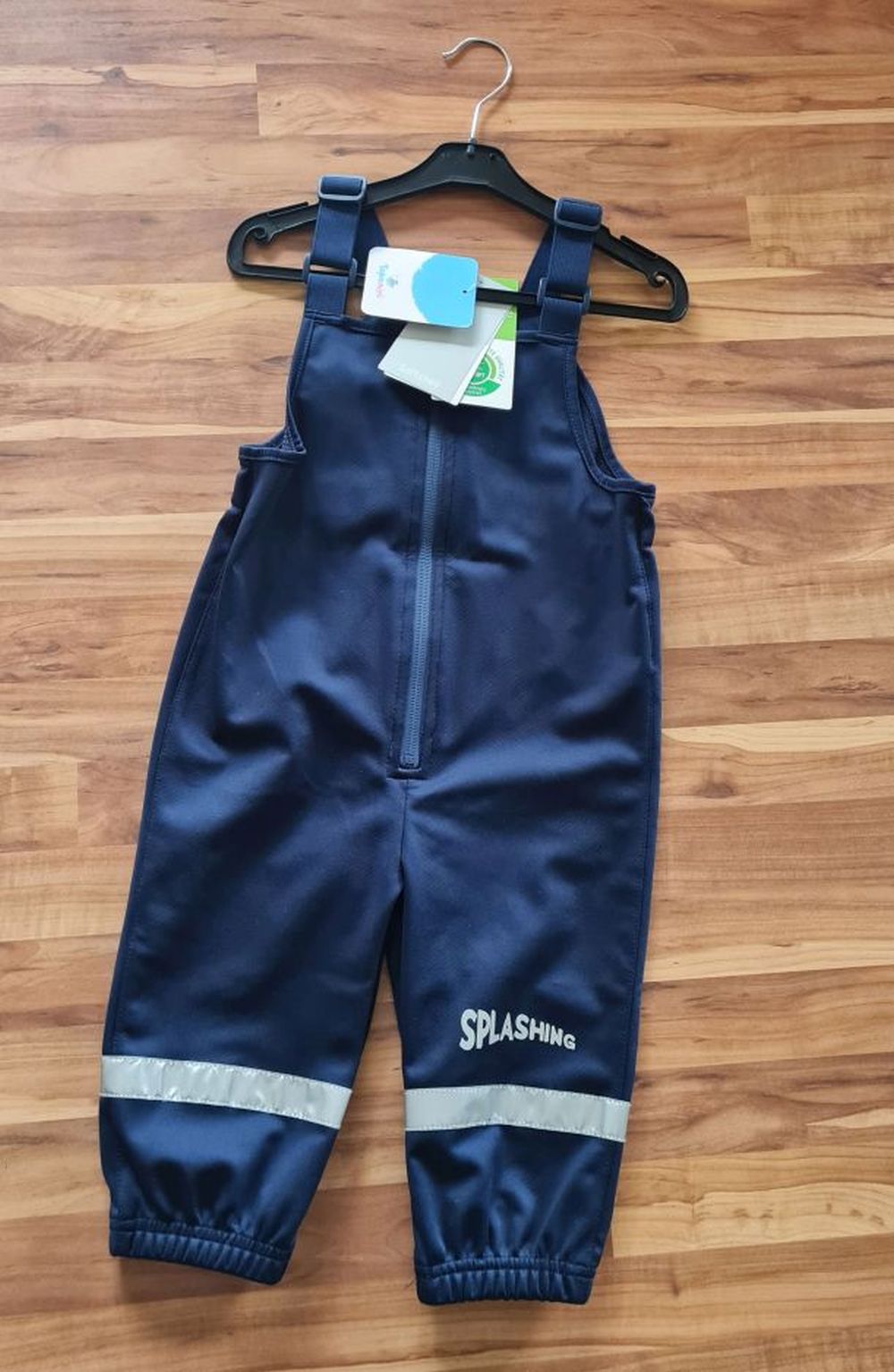 Softshell-Regenhose, marine, Gr. 74, Neuware mit Etikett