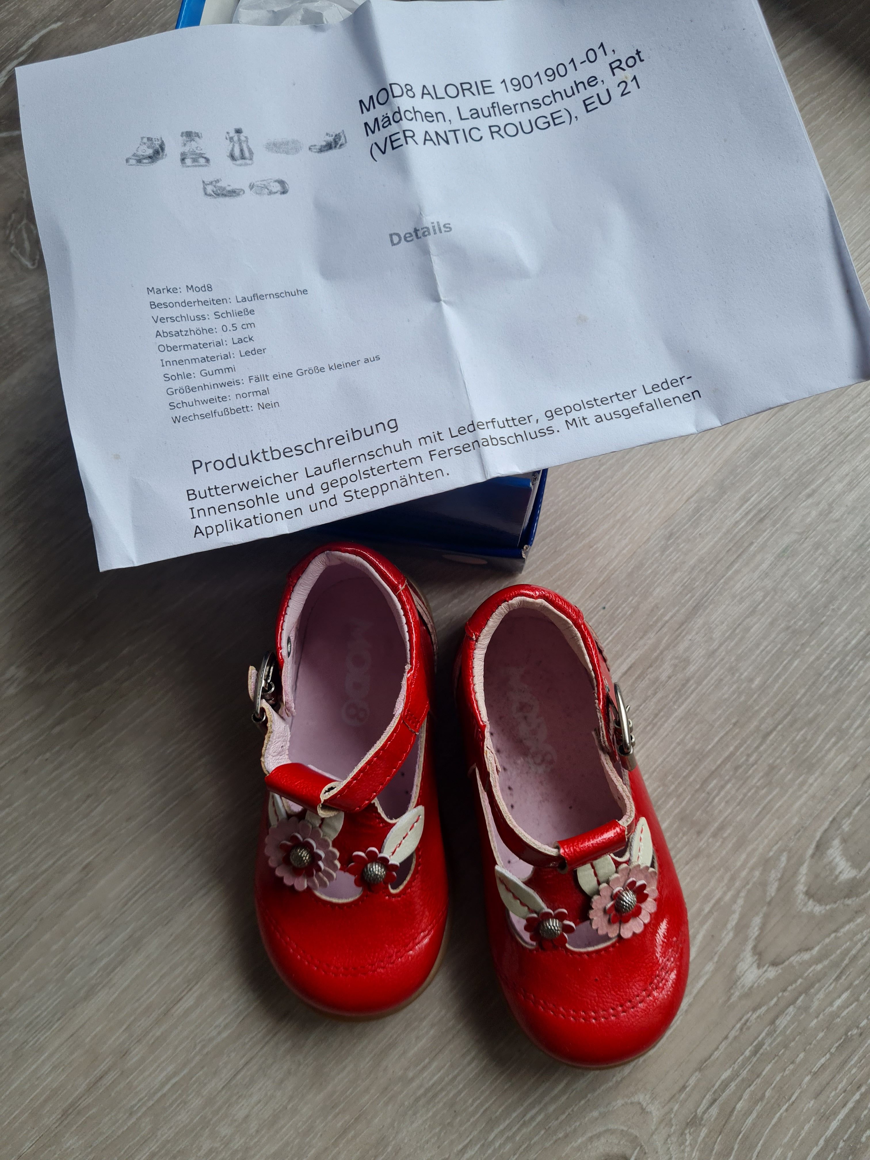 Lauflernschuhe Gr. 21, Neuware