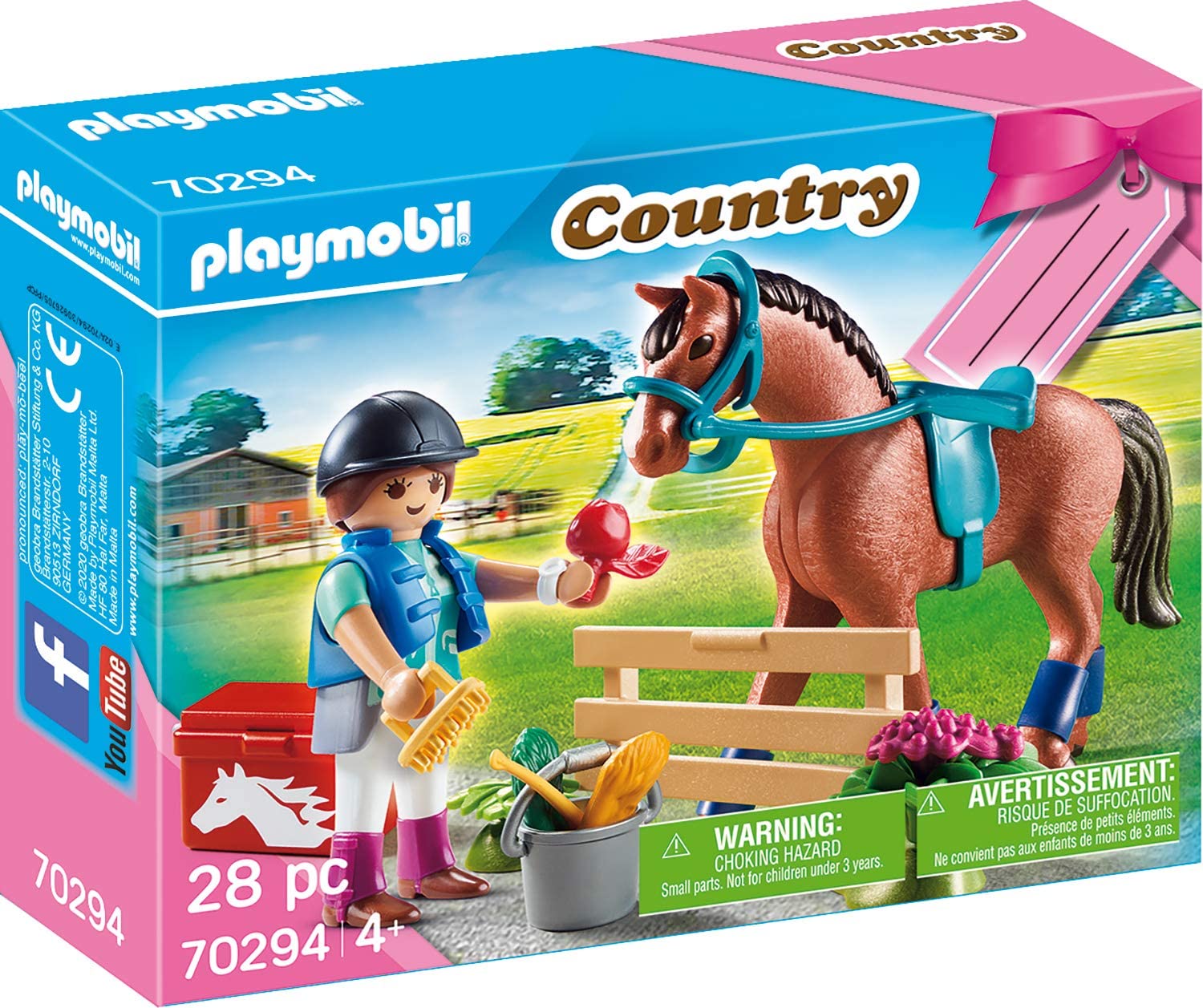 PLAYMOBIL Country 70294 Geschenkset "Reiterhof", Neuware