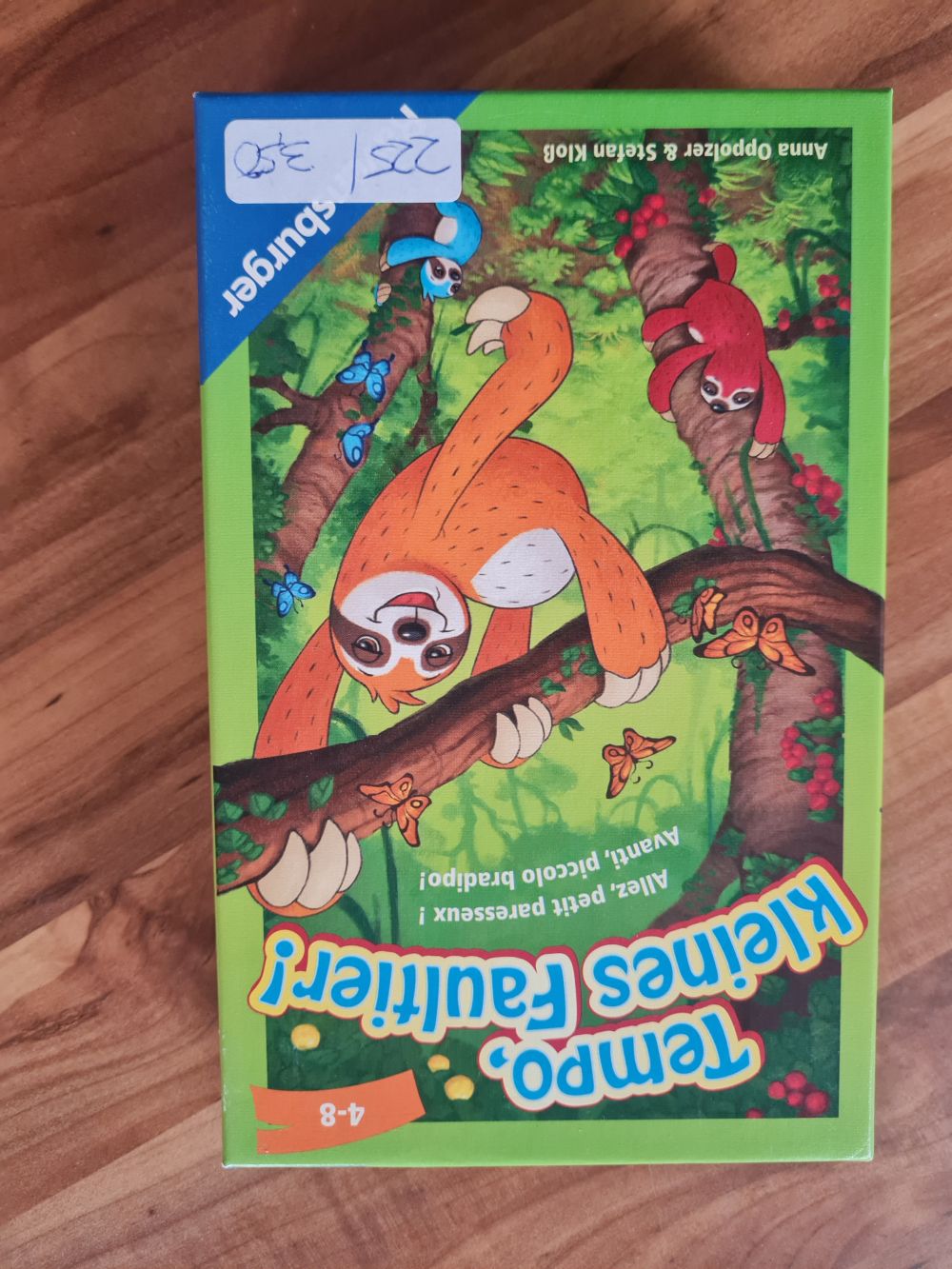 Tempo, kleines Faultier!, Secondhand