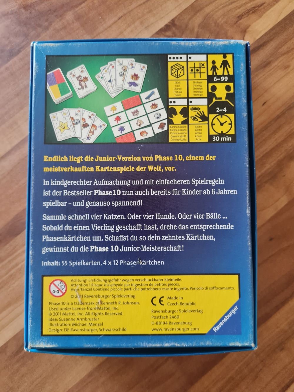 Phase 10 Junior, Secondhand