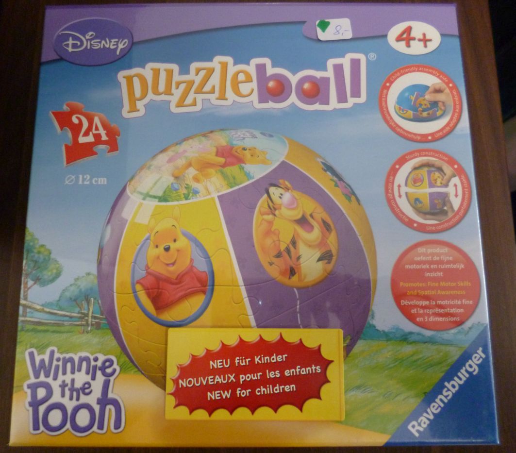 Puzzleball Disney Winnie Pooh (24 Teile), Neuware
