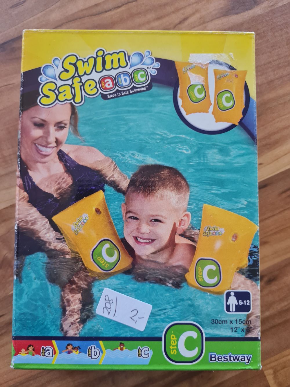 Bestway Schwimmflügel Step C - Auftriebshilfe zum Schwimmenlernen, ab 5 Jahre, Neuware