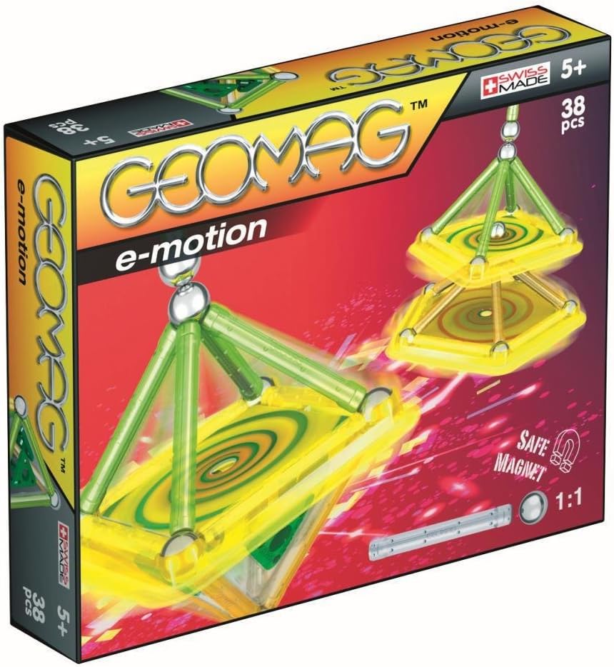 Geomag E-Motion Magic Spin, 38 Teile, Neuware