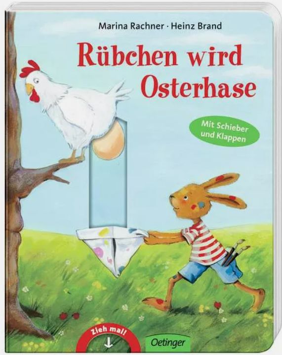 Rübchen wird Osterhase, Mit Schieber und Klappen, Neuware
