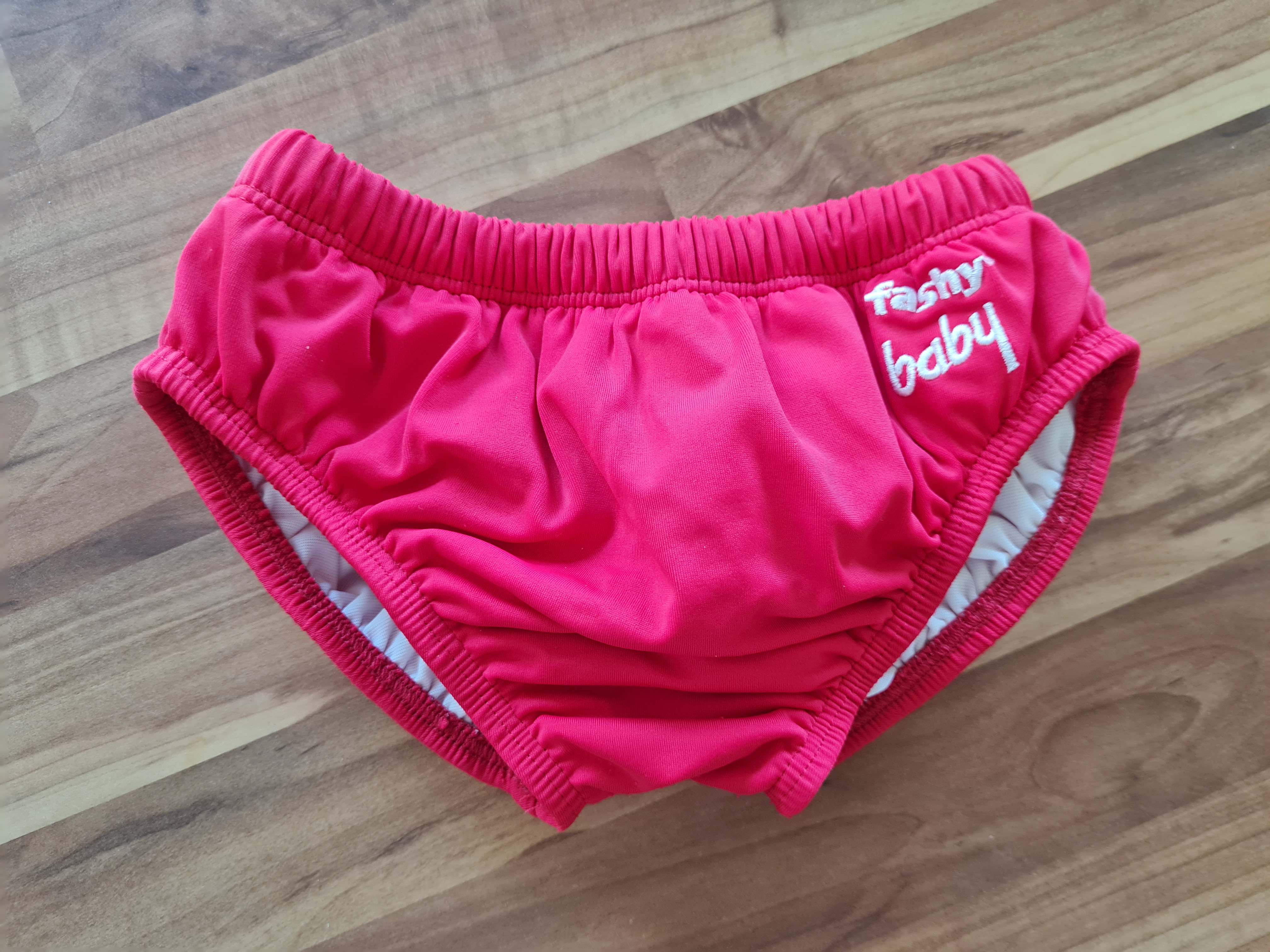 Badehose, rot, Gr. 86/92, Secondhand