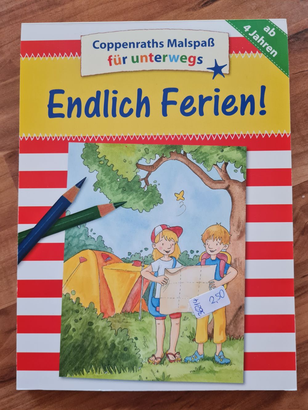 Coppenraths Malspaß für unterwegs: Endlich Ferien!, Neuware
