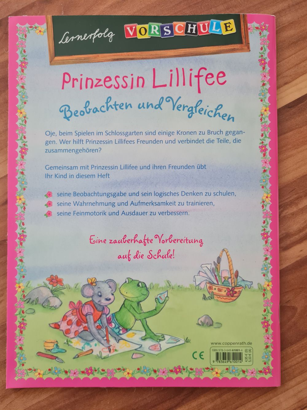Prinzessin Lillifee - Beobachten und Vergleichen (Lernerfolg Vorschule), Neuware