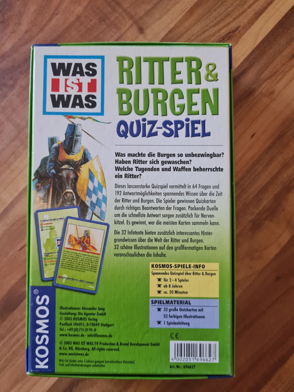 Was Ist Was - Ritter & Burgen Quiz-Spiel, Secondhand