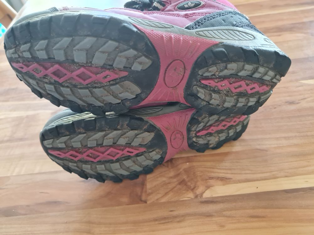 Wanderstiefel, dunkelrot, Gr. 32, Secondhand