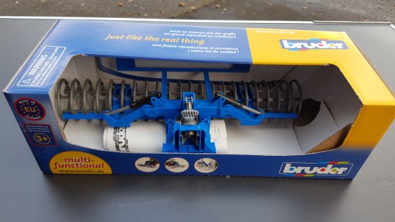 BRUDER 02222 - LEMKEN Frontpacker VarioPack K, guter Zustand