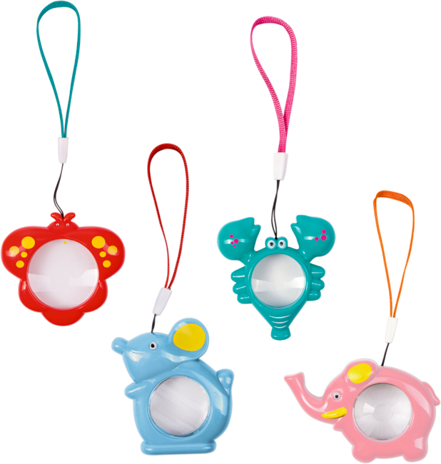 Die Spiegelburg Zauberaugen Bunte Geschenke (Tiere), 4er-Set, Neuware