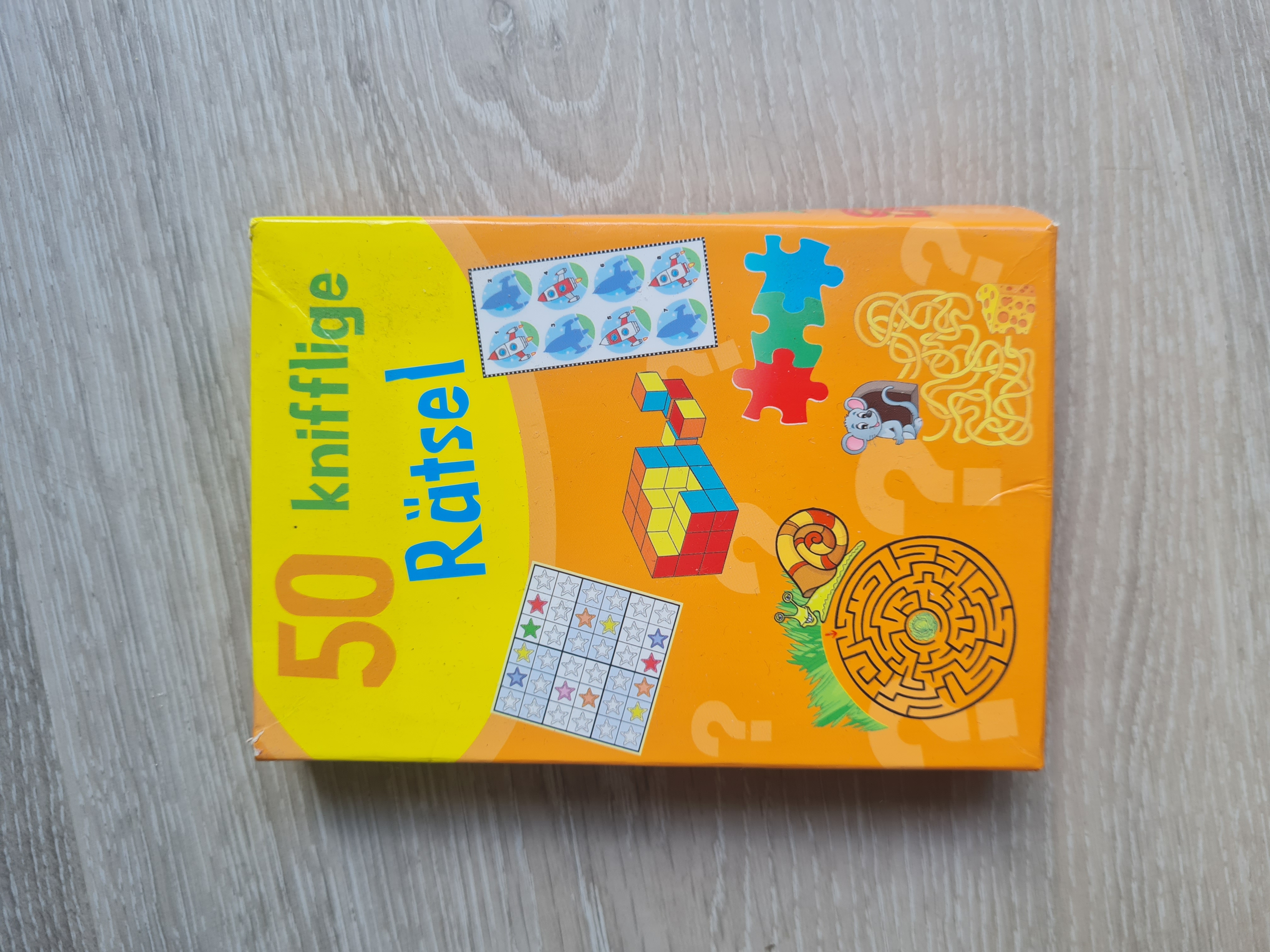 50 knifflige Rätsel, Neuware (siehe Beschreibung)