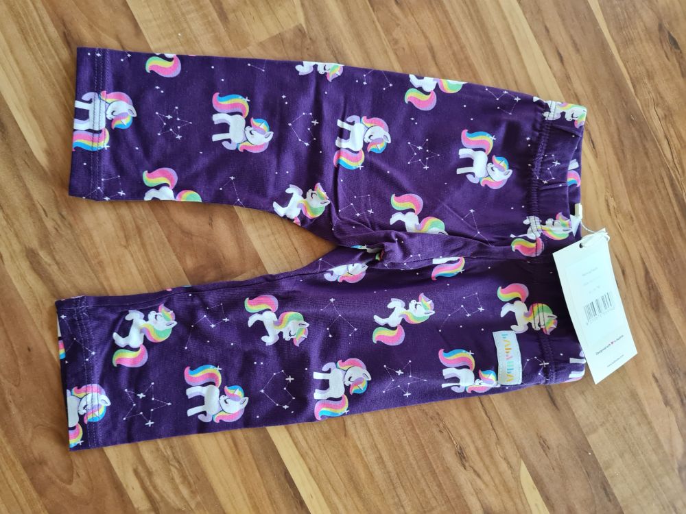 Babauba SkinnyPants "Galaxy Unicorns", Gr. 74, Neuware mit Etikett