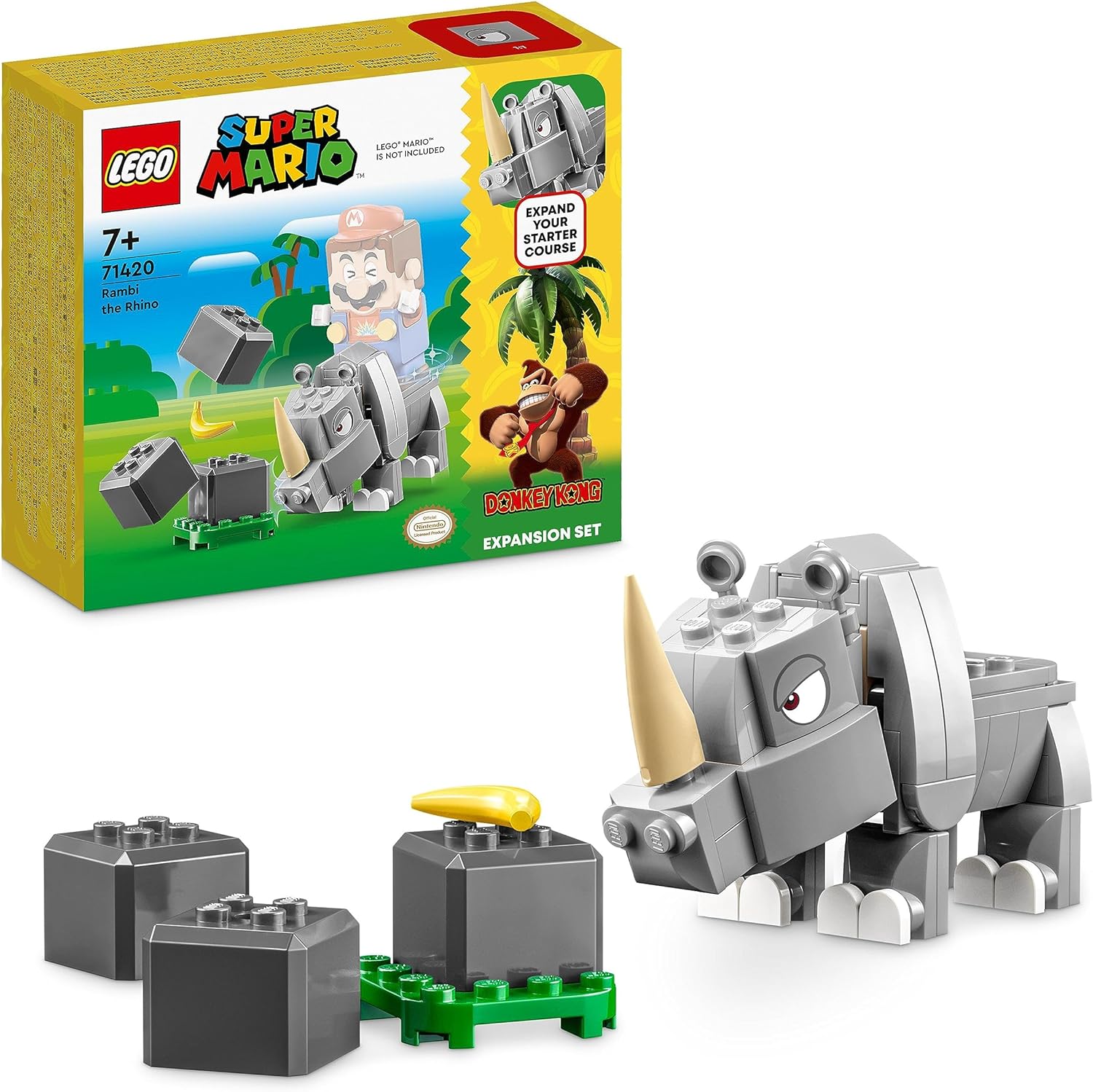 LEGO Super Mario 71420 Rambi das Rhino, Neuware