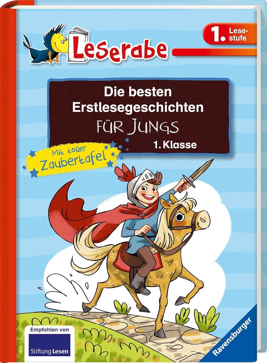 Leserabe - Sonderausgaben: Die besten Erstlesegeschichten für Jungs 1. Klasse mit toller Zaubertafel, Neuware