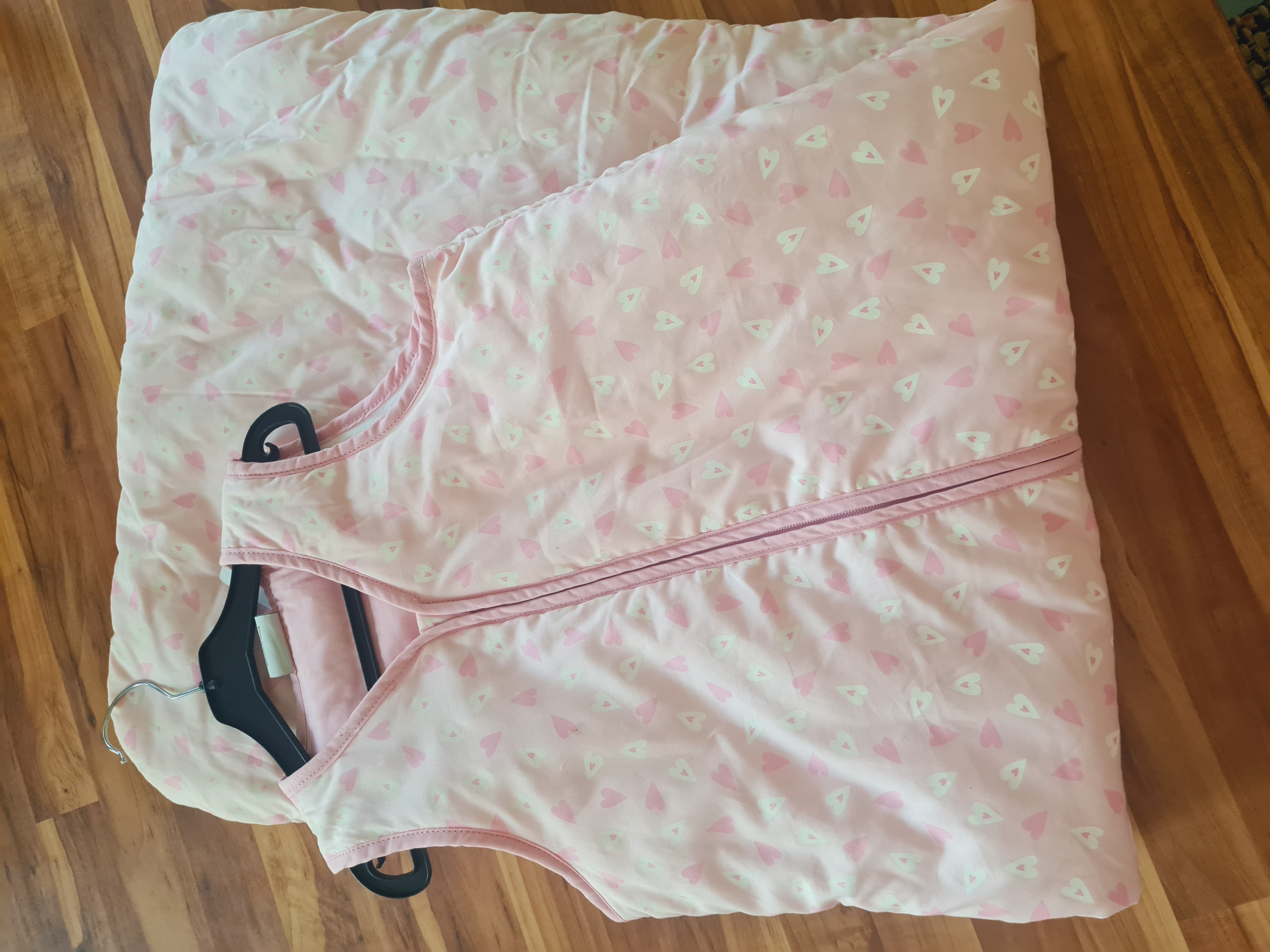 Topomini Schlafsack "Herzen", 110cm, Neuware mit Etikett
