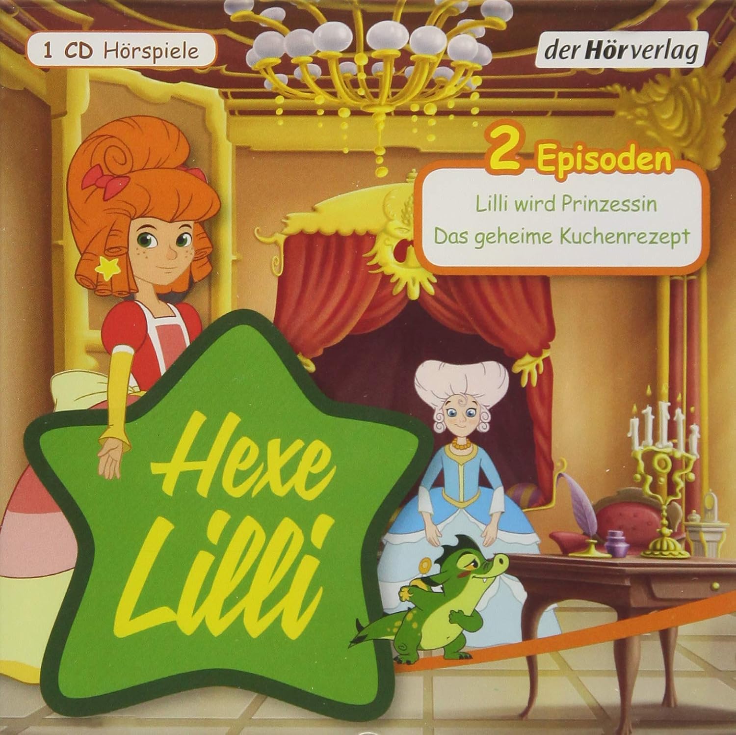 Hexe Lilli: Lilli wird Prinzessin & Das geheime Kuchenrezept -: Hörspiele zur TV-Serie Audio CD, Neuware