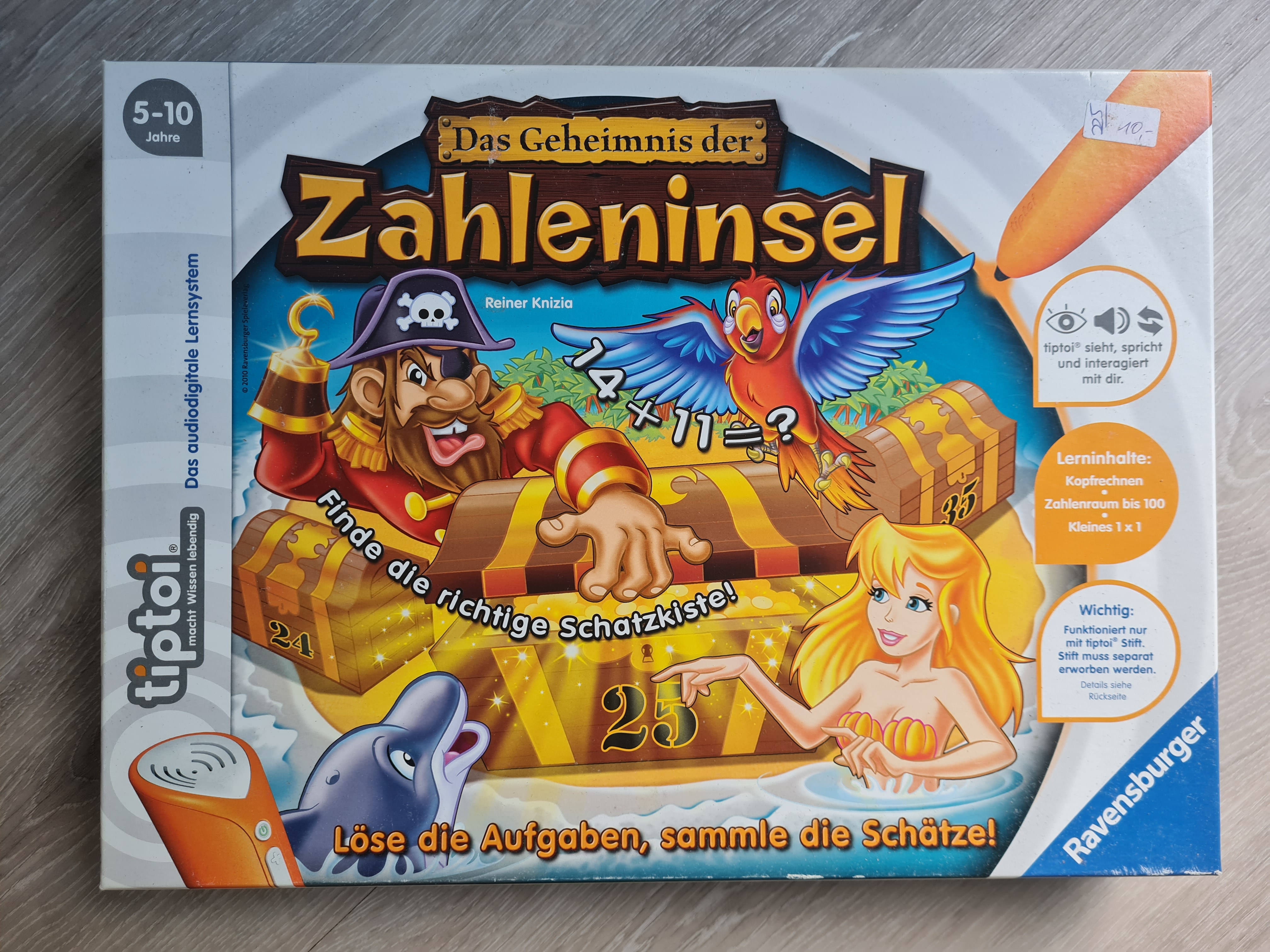  tiptoi Das Geheimnis der Zahleninsel, 5-10 Jahre
