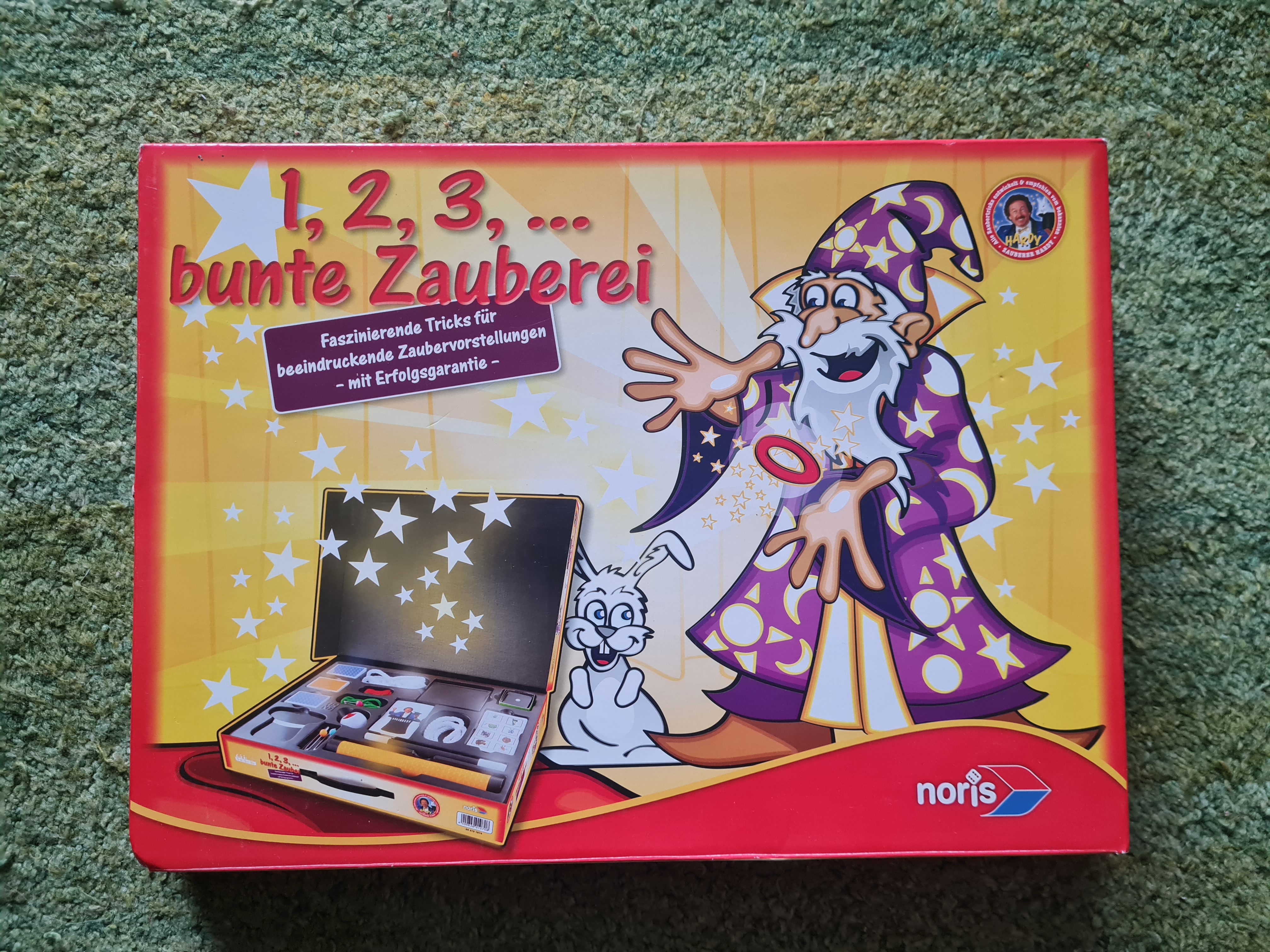 1, 2, 3, ... bunte Zauberei, Zauberkasten für Kinder ab 6 Jahre