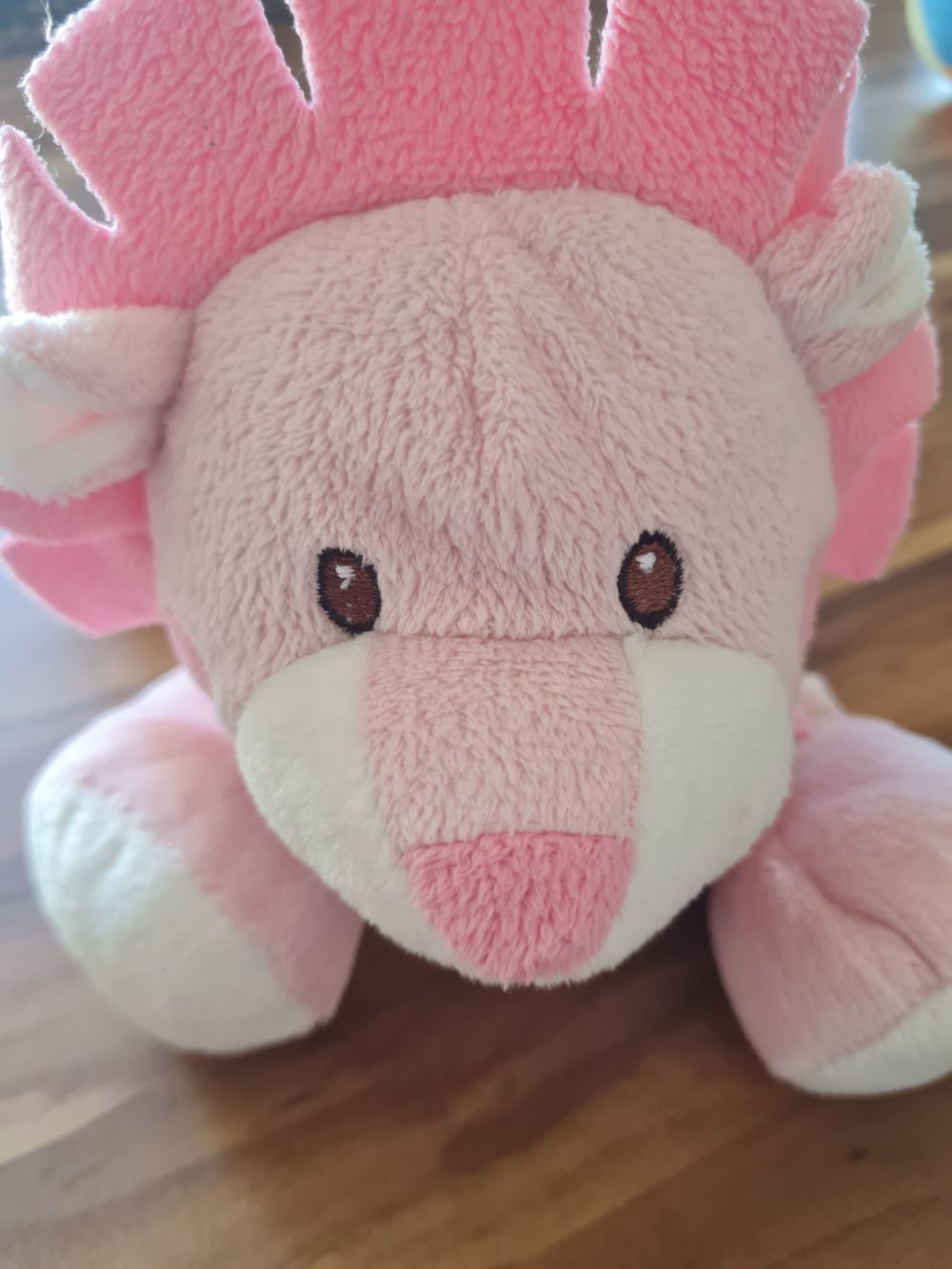 Kuschellöwe mit Rasselfunktion, Secondhand