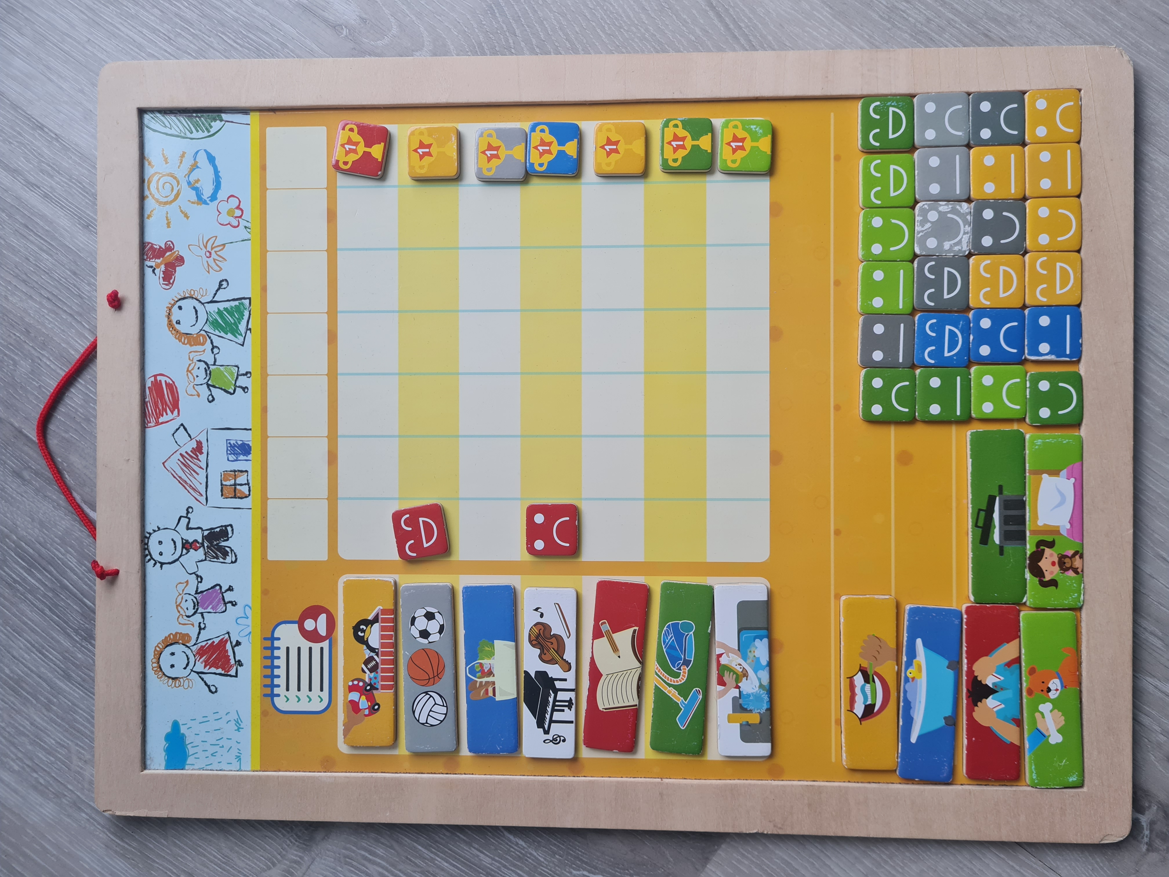 Belohnungstafel aus Holz