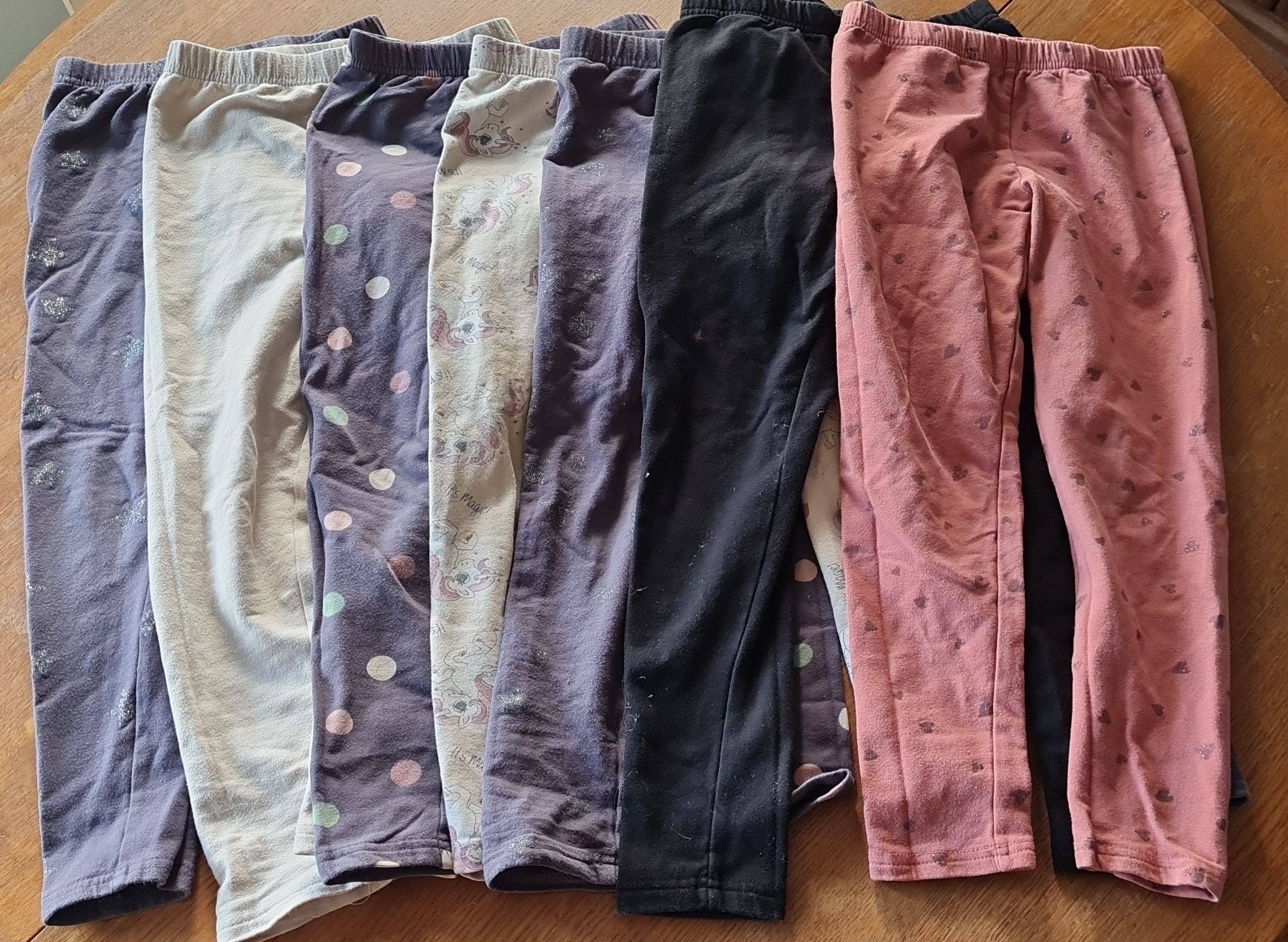 Set aus 7 Thermo-Leggings, Gr. 128