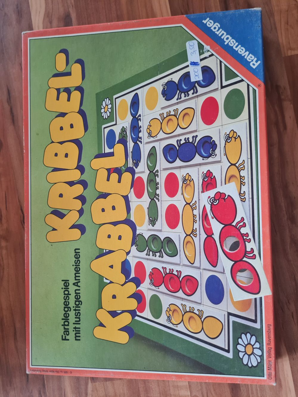 Kribbel-Krabbel, Farblegespiel mit lustigen Ameisen, Secondhand
