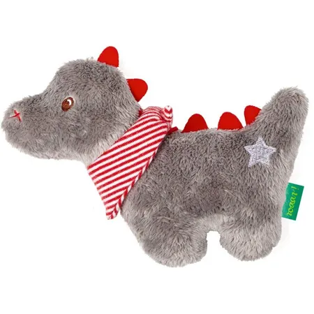 Quietscher Dino BabyGlück, grau, Neuware