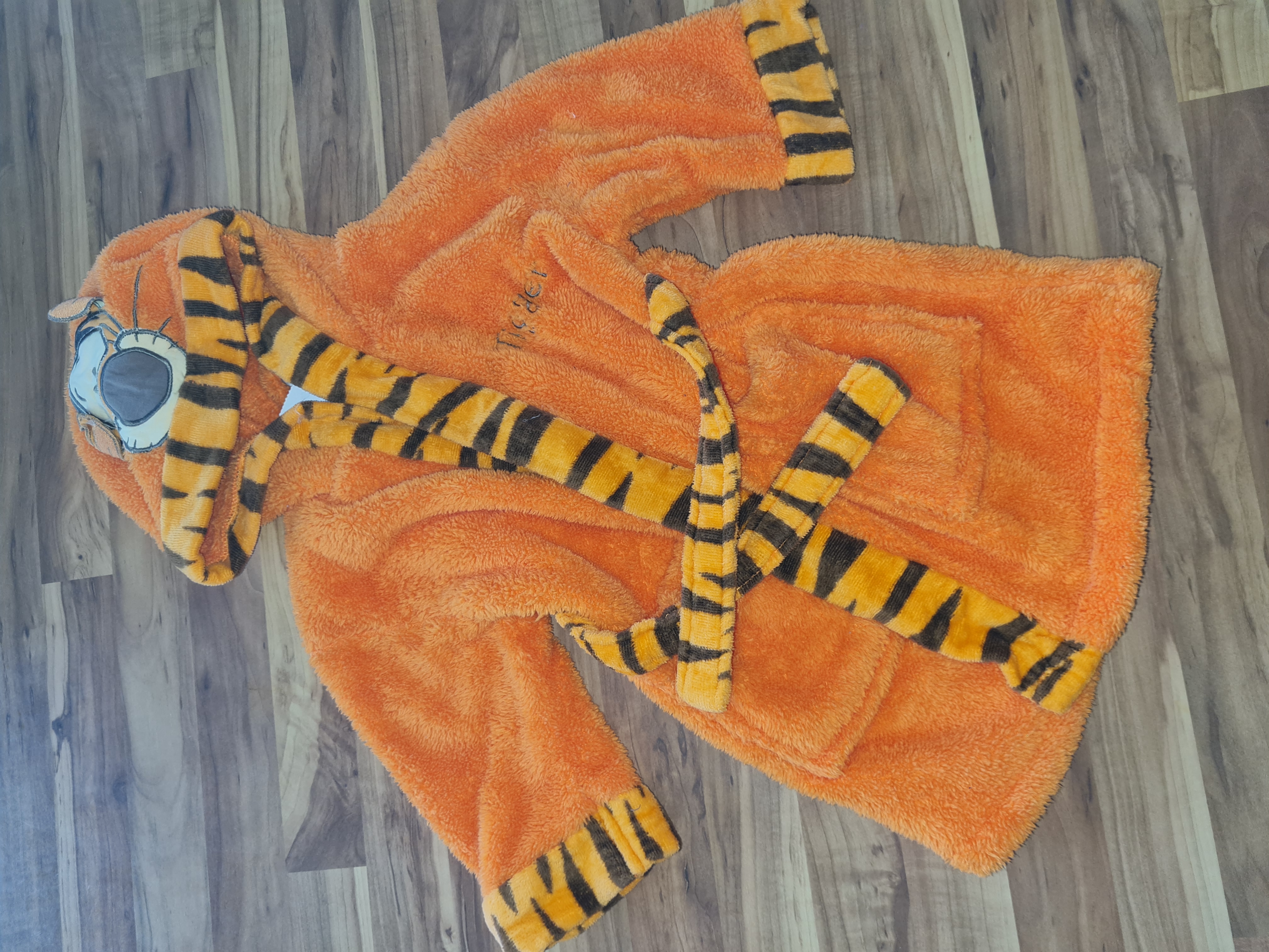 Disney Plüsch-Bademantel "Tigger" Gr. 80/86, Secondhand