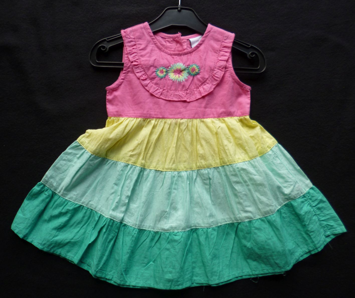 Buntes Sommer-Kleid Gr. 74, Neuware