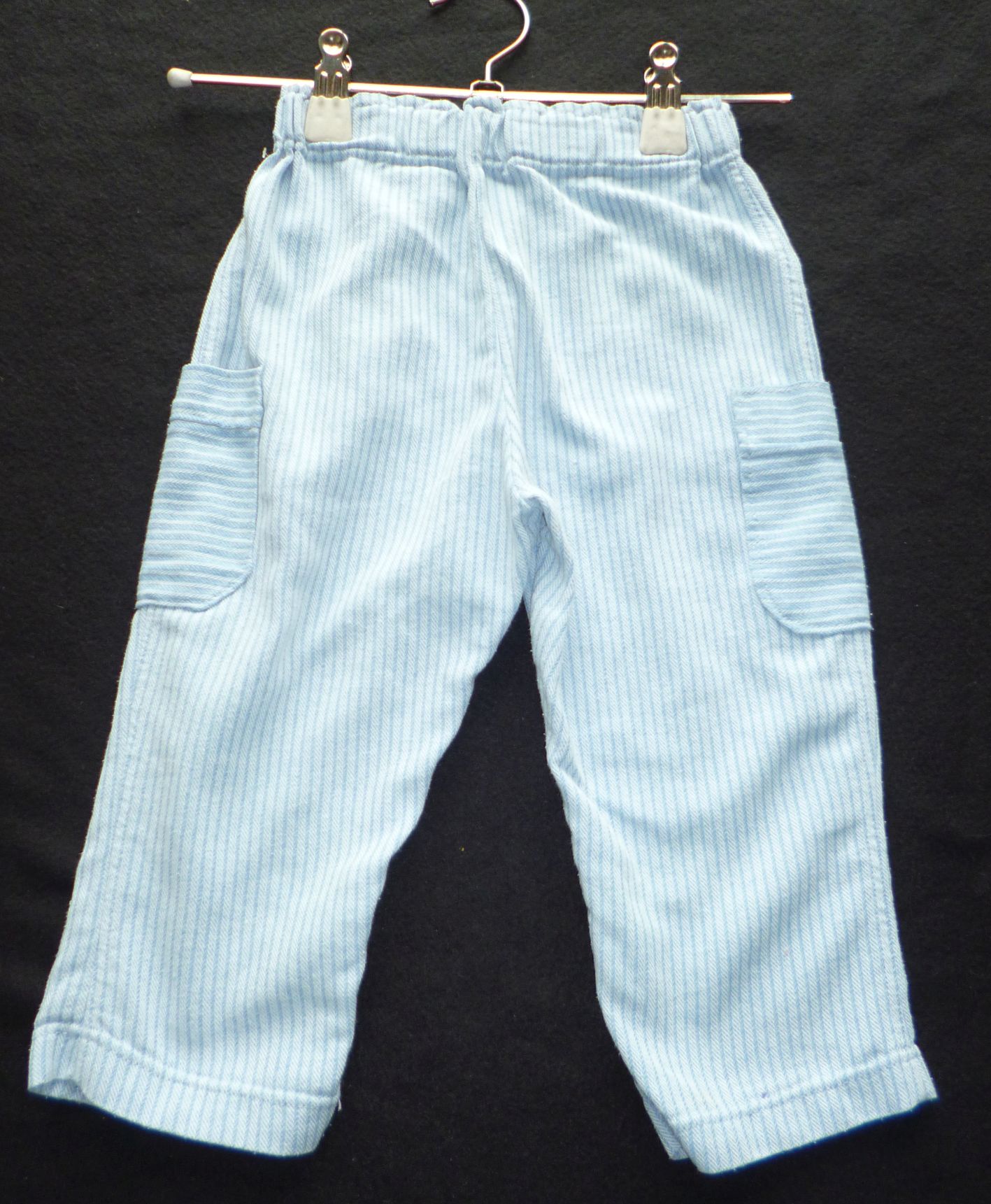 Selbstgenähte Sommerhose Gr. 74, Neuware