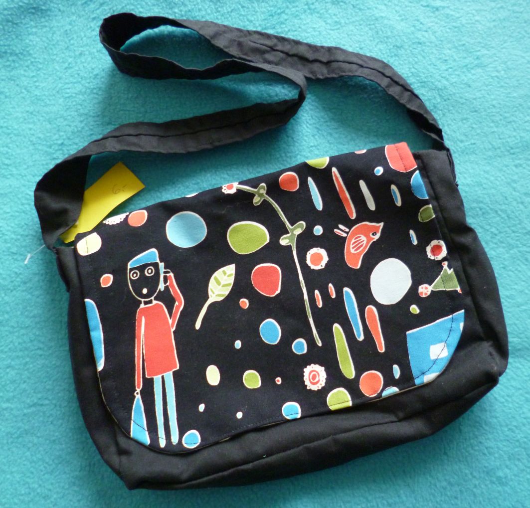 Selbstgenähte Tasche, Neuware