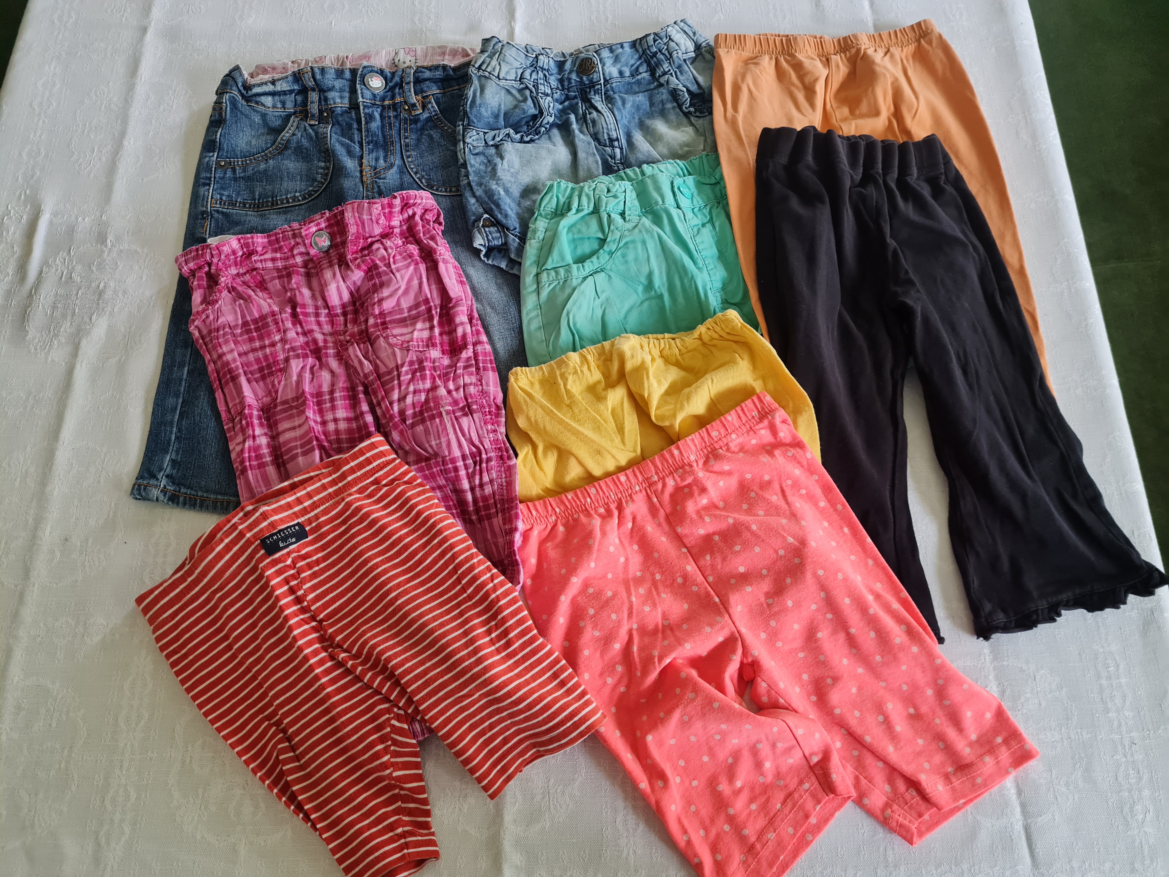 Sommerhosen Set für Mädchen Gr. 116