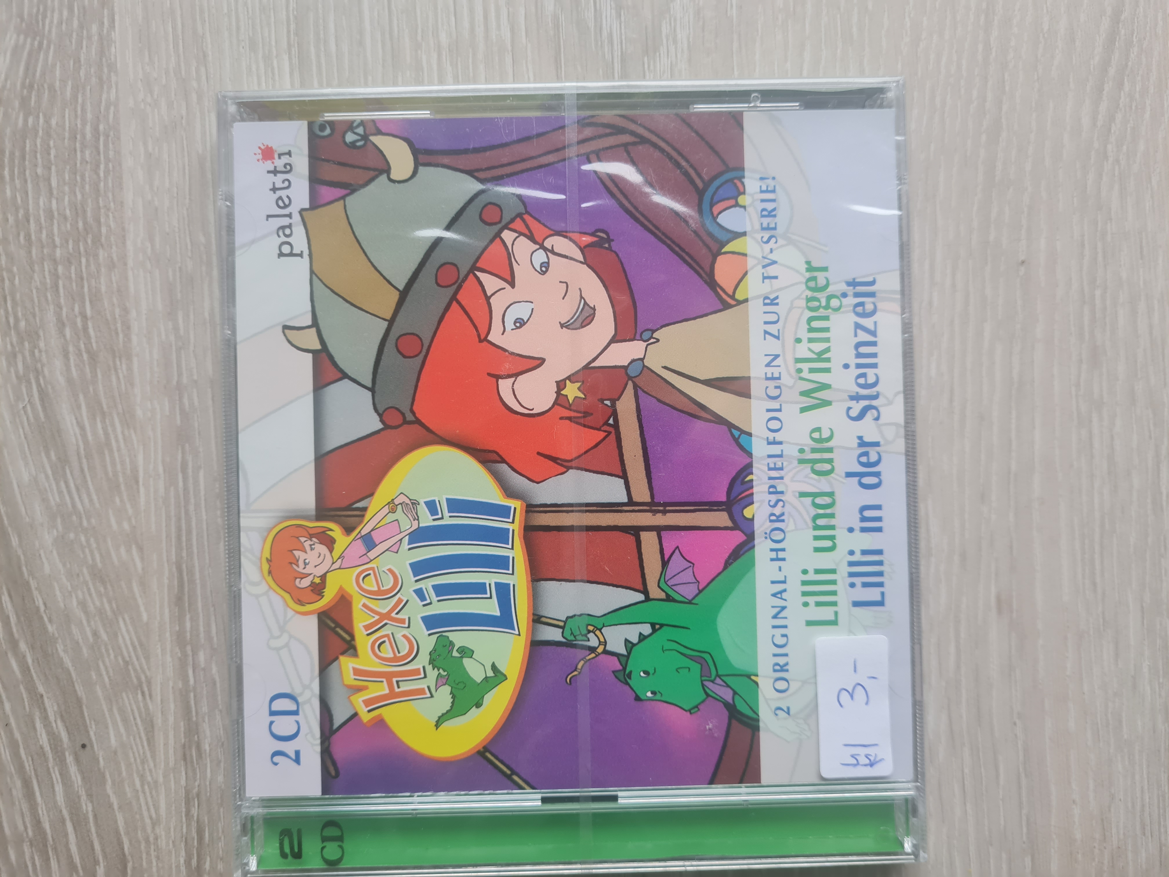Hexe Lilli - Lilli und die Wikinger & Lilli in der Steinzeit, Audio CD, Neuware