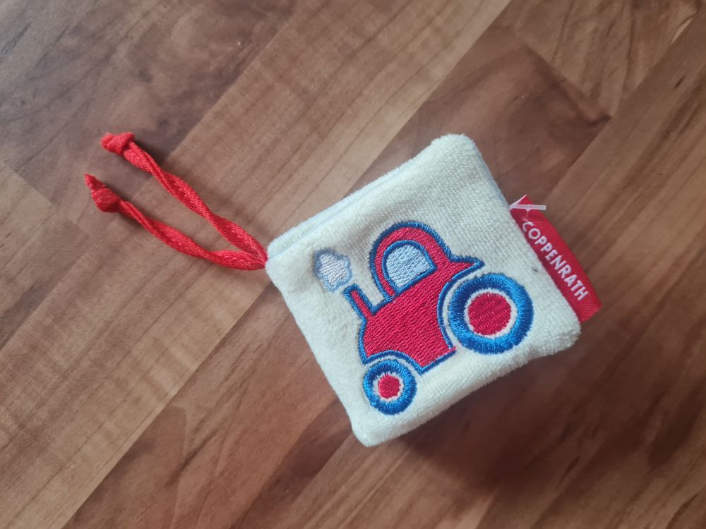 Kleines Stoffbuch "Bauernhof", Secondhand
