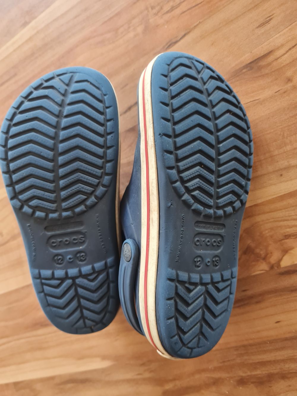Crocs, marineblau, Gr. C12/13 (Gr. 30), Secondhand
