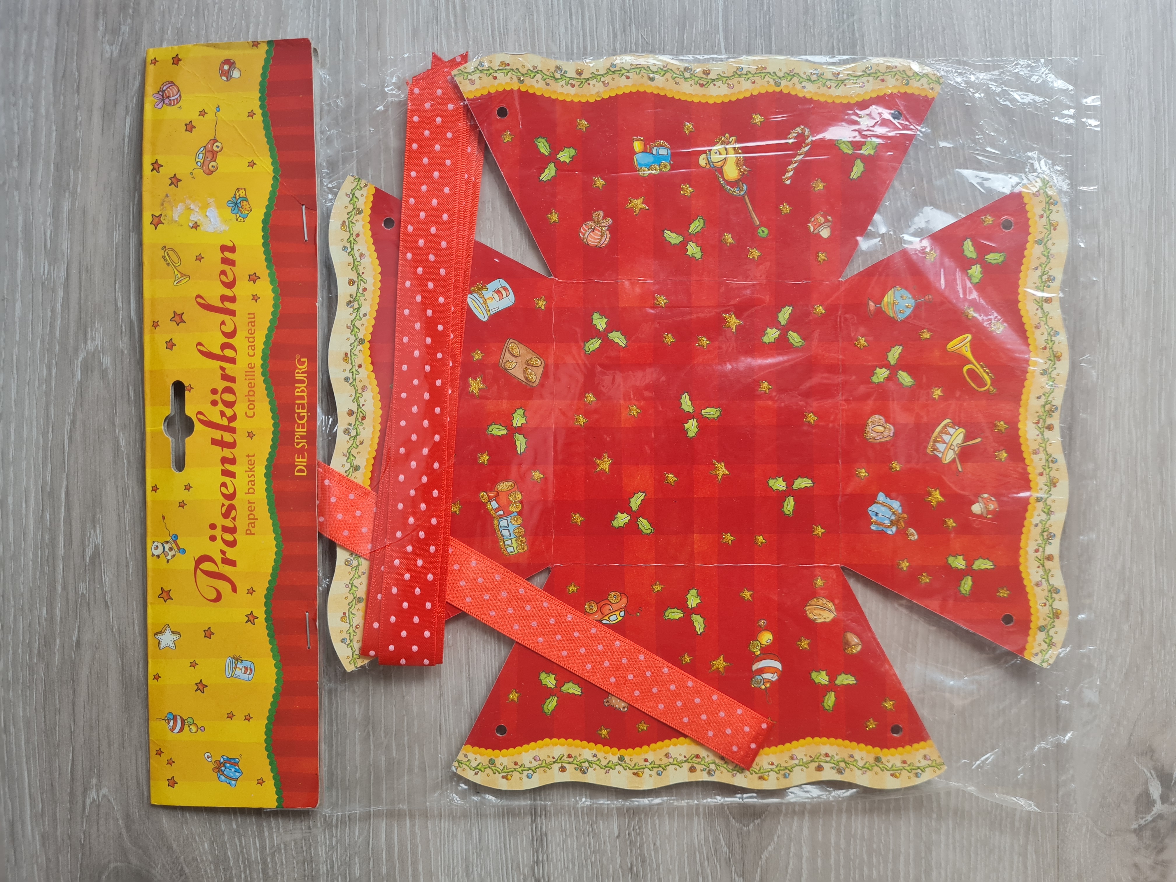 Präsentkörbchen Weihnachten, Neuware