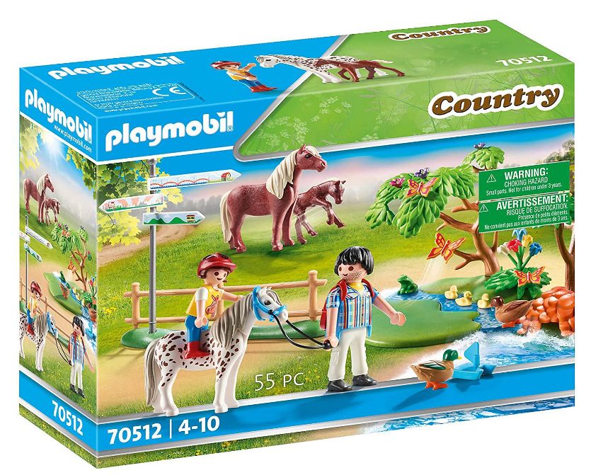 PLAYMOBIL Country 70512 Fröhlicher Ponyausflug, Neuware