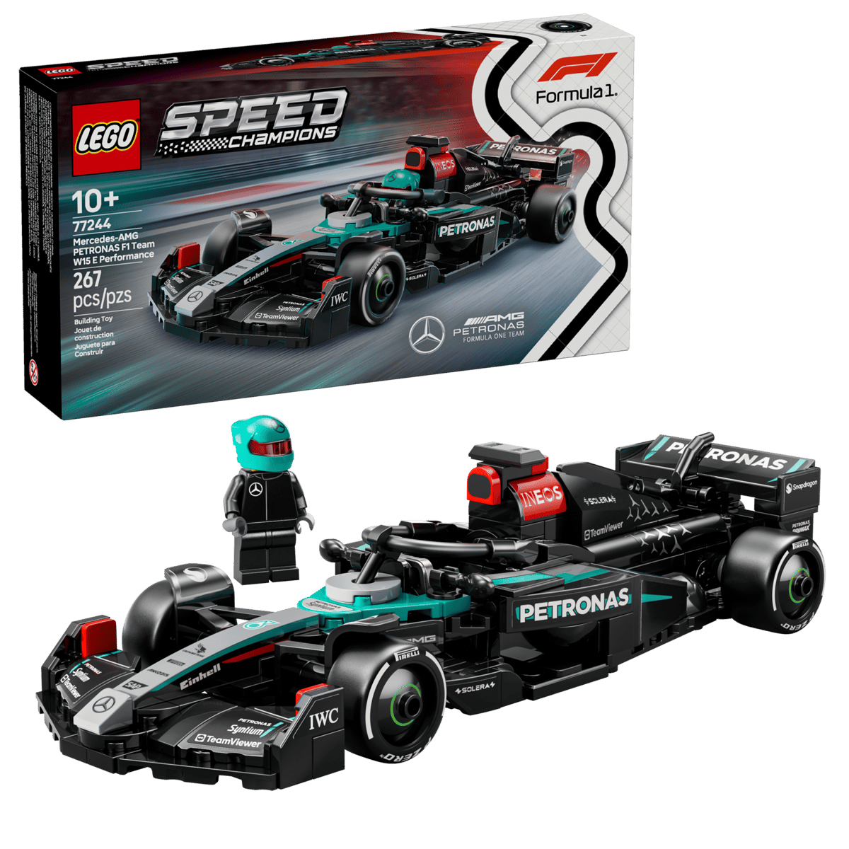 LEGO Speed Champions 77244 Mercedes-AMG F1® W15 Rennauto, Neuware