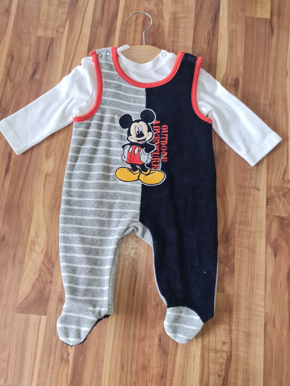 Disney 2teiliges Nicki-Set "Mickey Mouse", Gr. 56, Neuware mit Etikett