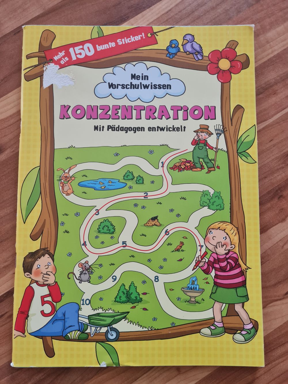 Mein Vorschulwissen: Konzentration, Neuware