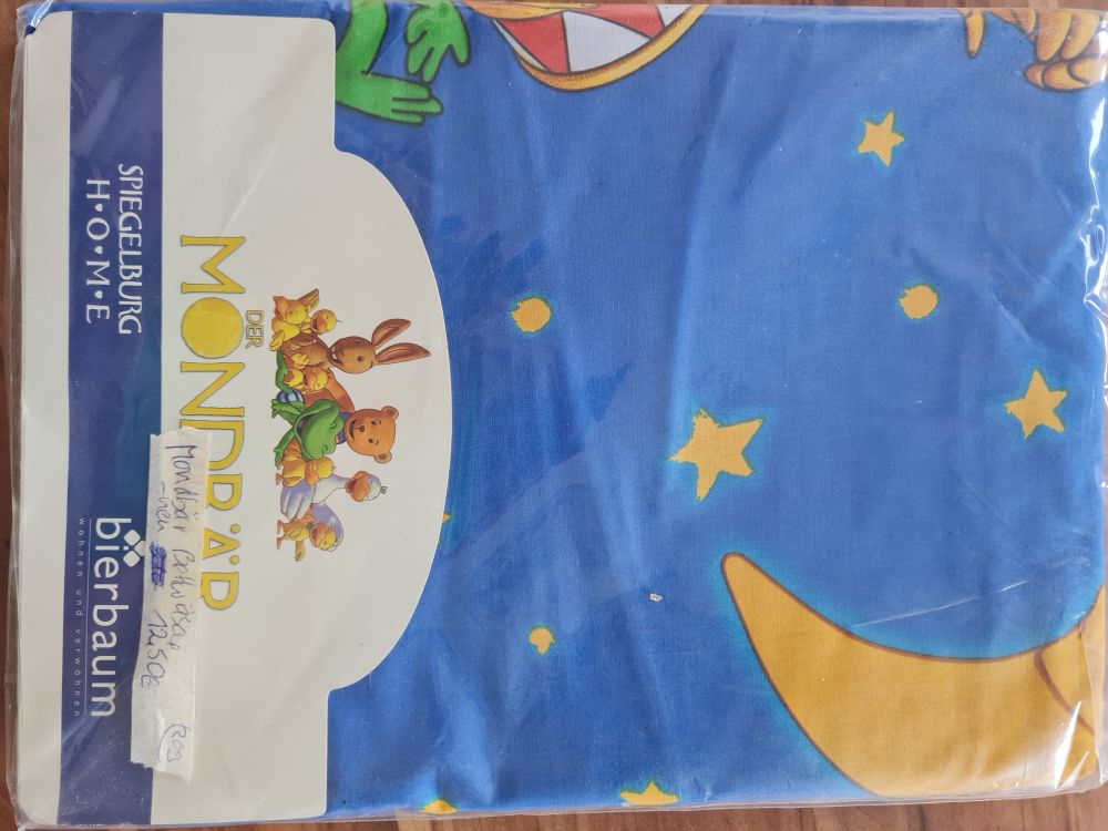 Kinder-Wende-Bettwäsche "Der Mondbär", Neuware