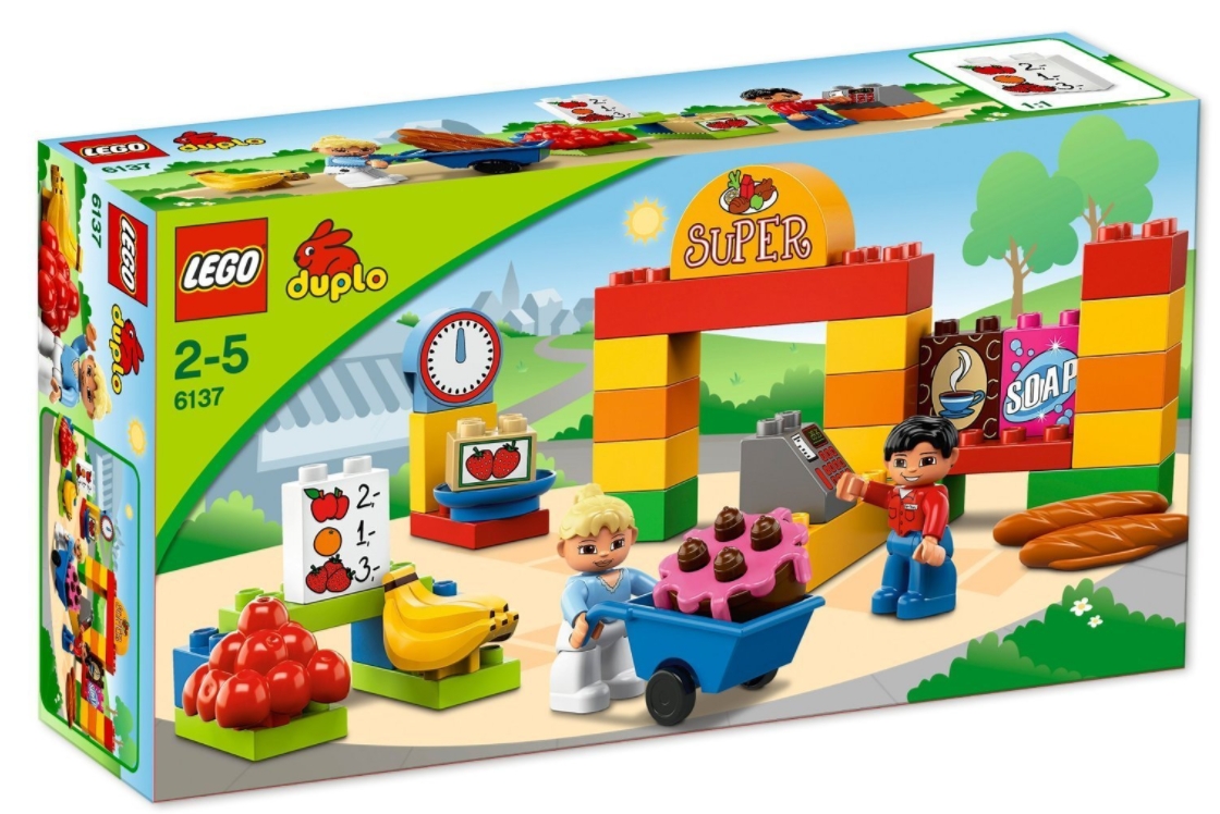 LEGO DUPLO 6137 Mein Erster Supermarkt, Neuware (EOL)
